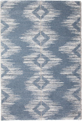 Blue/ Beige/ Ivory Area Rug 8x10
