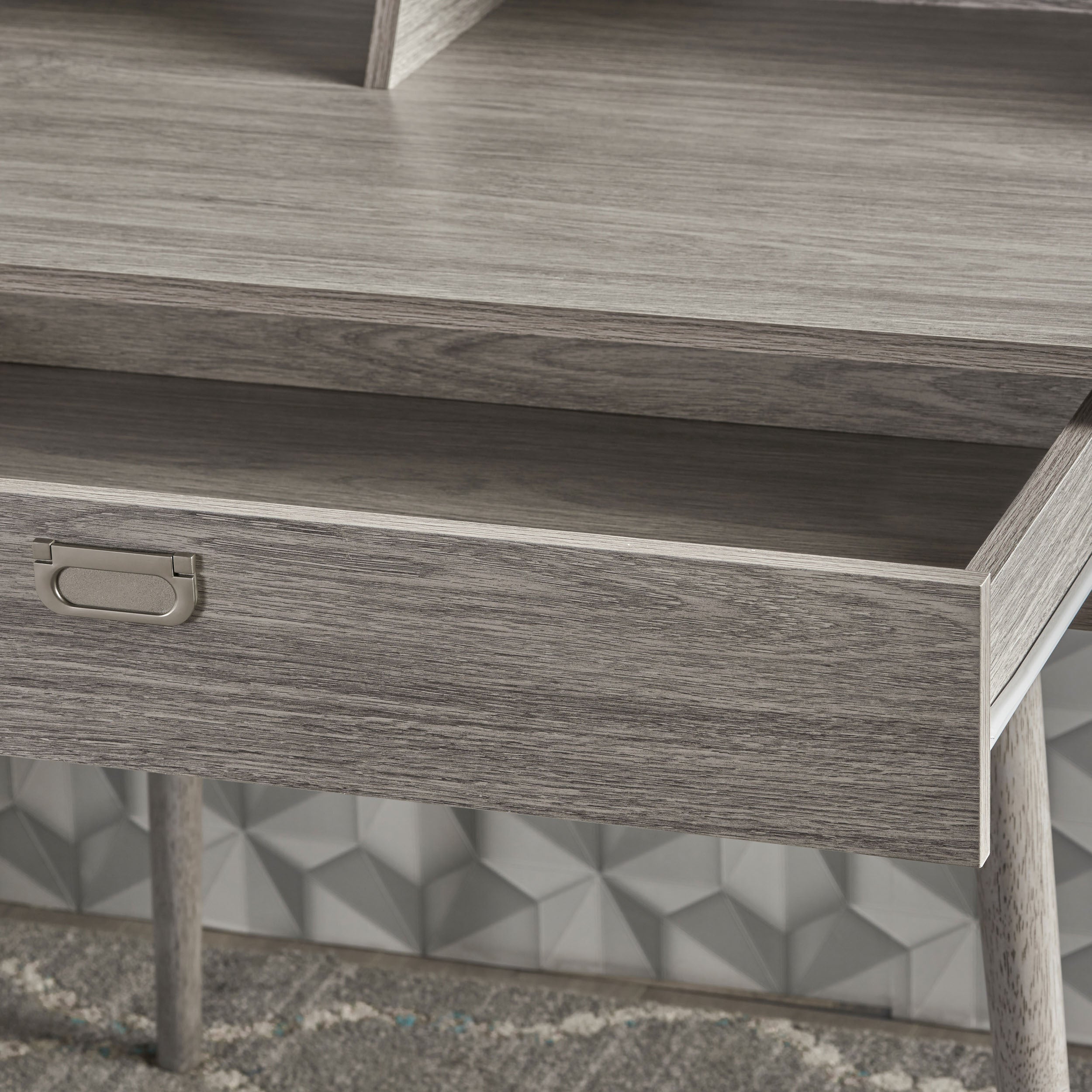 Modern Finished Fiberboard Cute Home Study Desk 