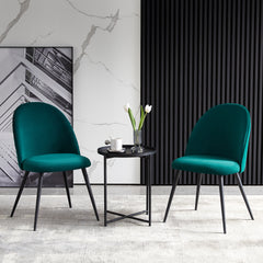 Green Velvet Chair