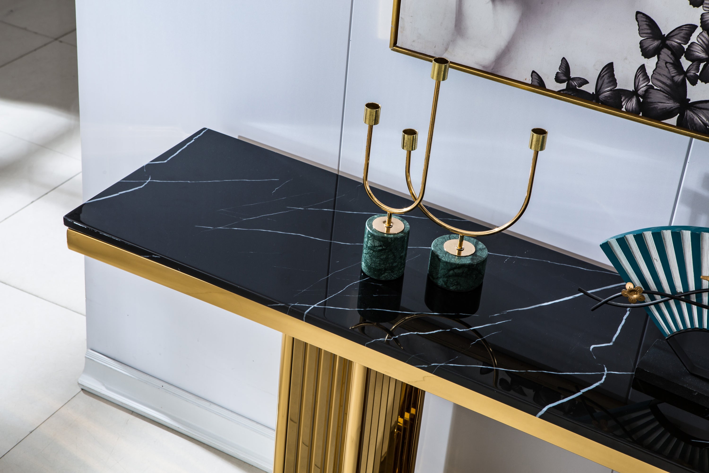modern console table