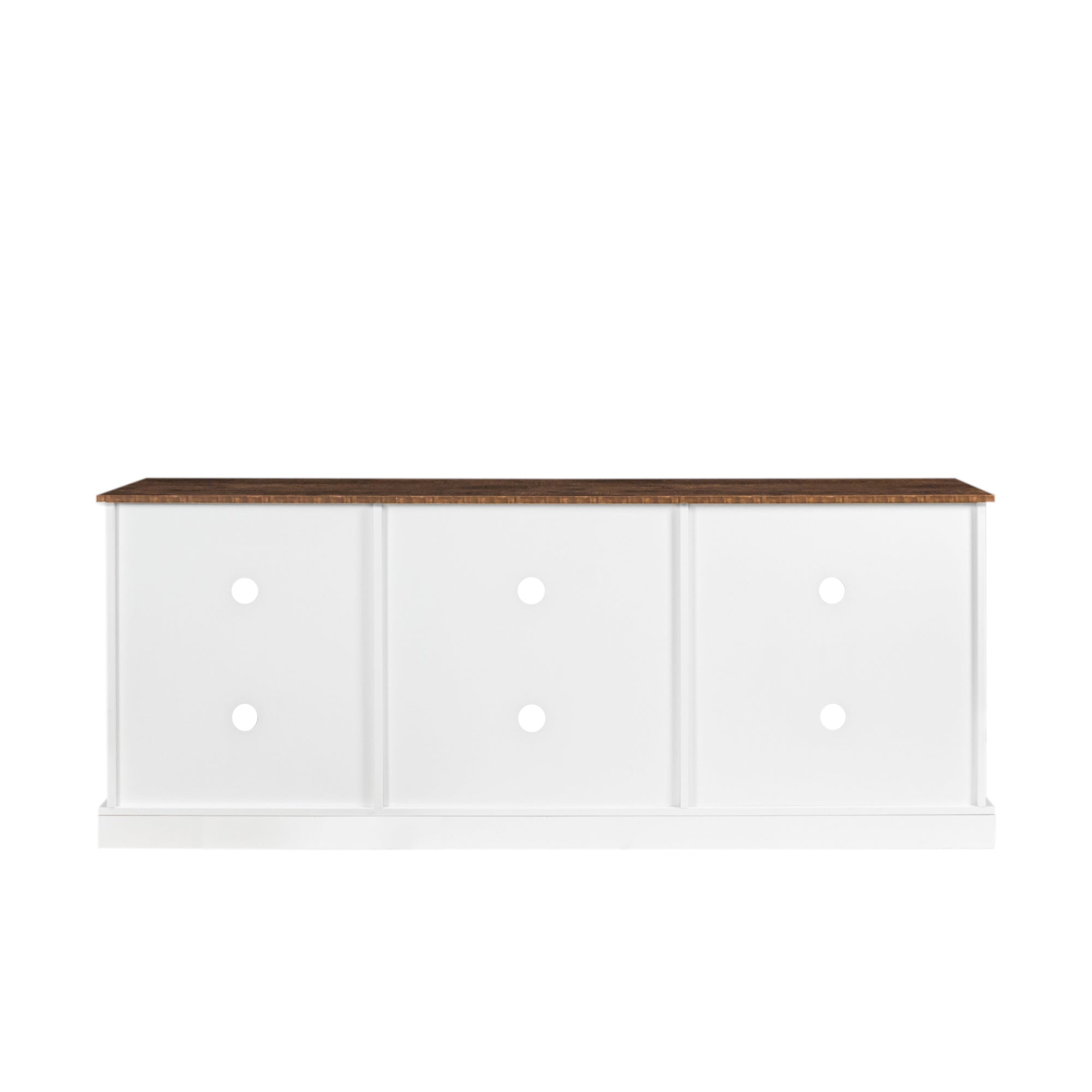 Open Storage Cabinet TV Stand
