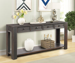 console table black