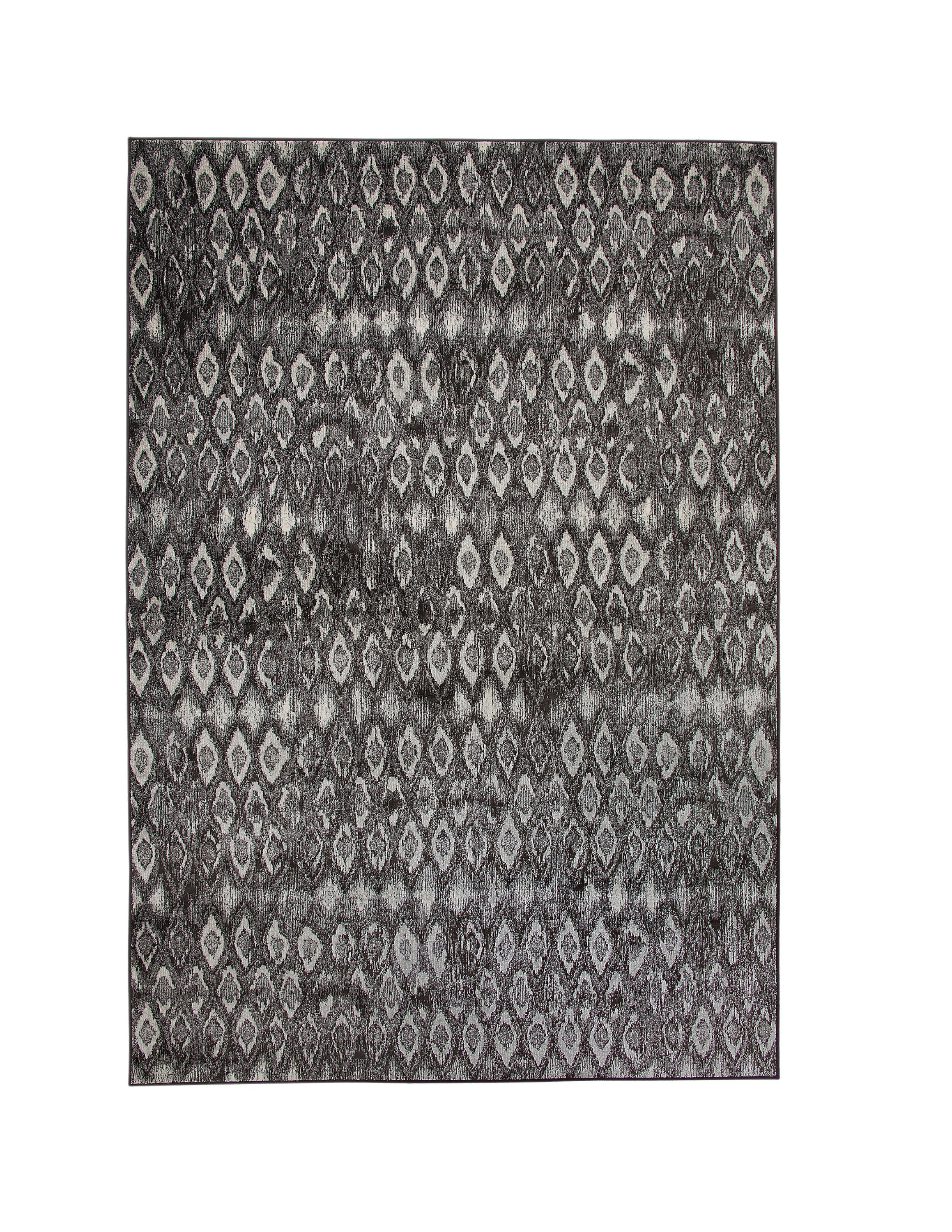 Grey and Ivory Rug