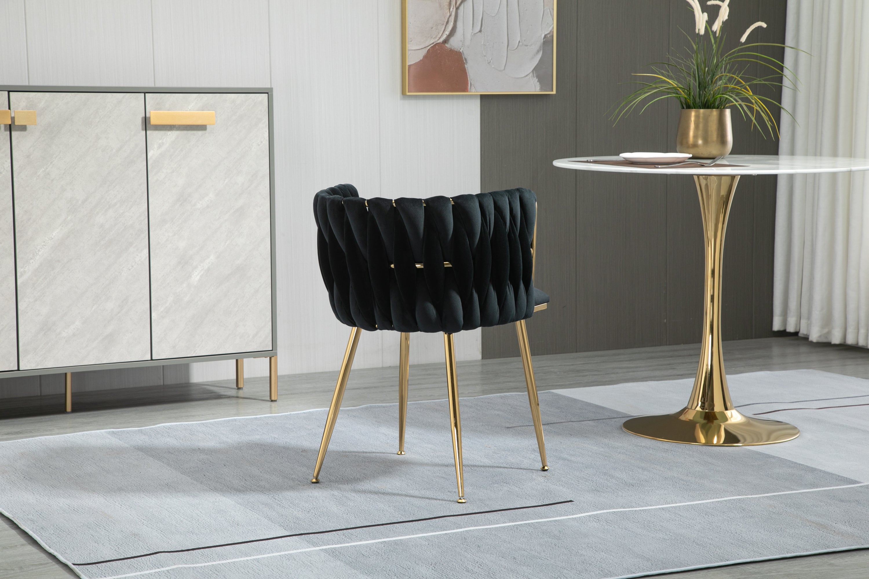 Sleek Black Chairs