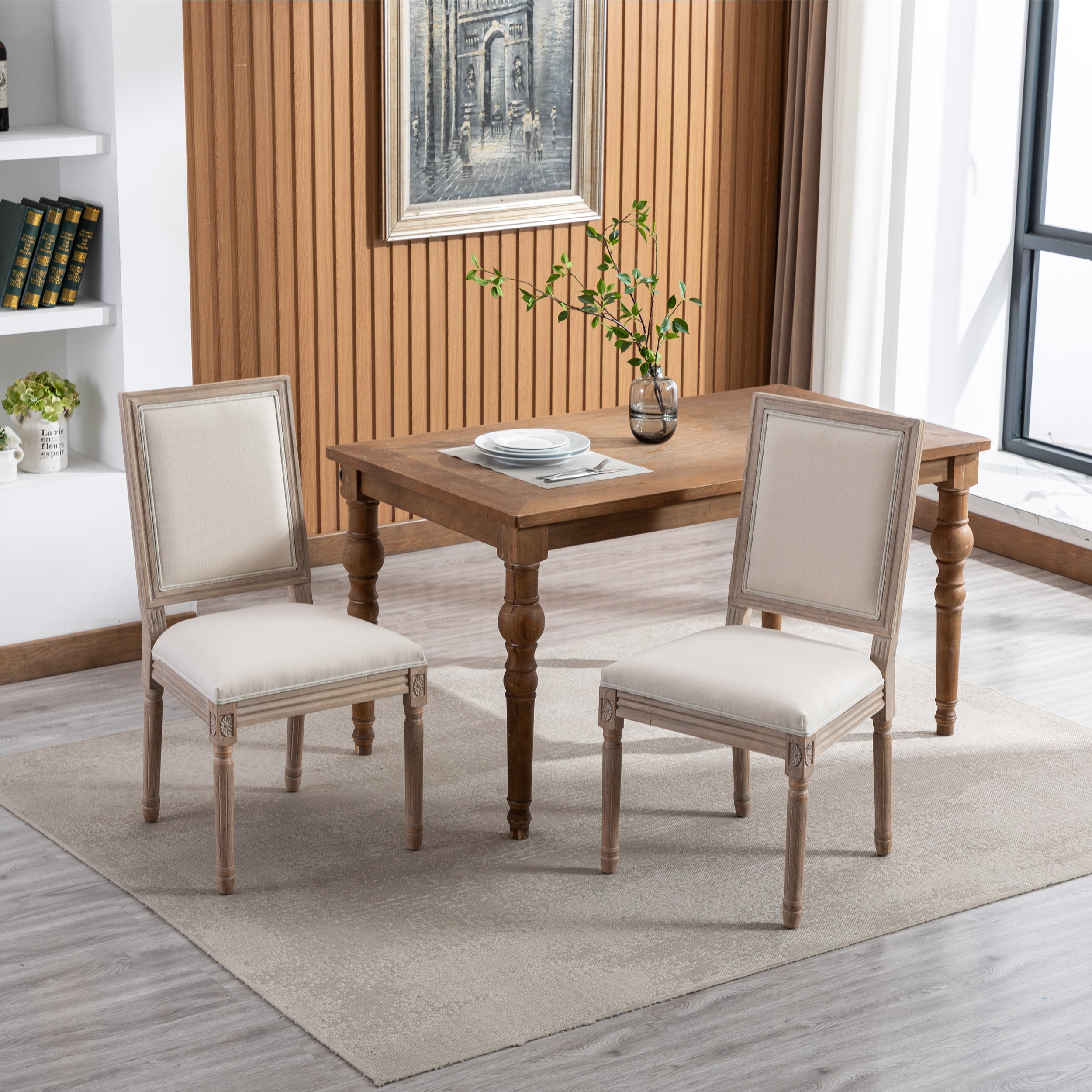 Solid Wood Frame Chair