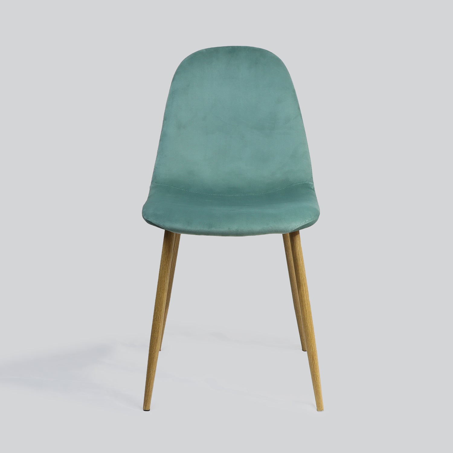 Mid Century Modern Side Dining Chairs (Set of 4) - Light Green