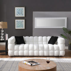 Marshmallow Sofa Boucle 3 seater - White