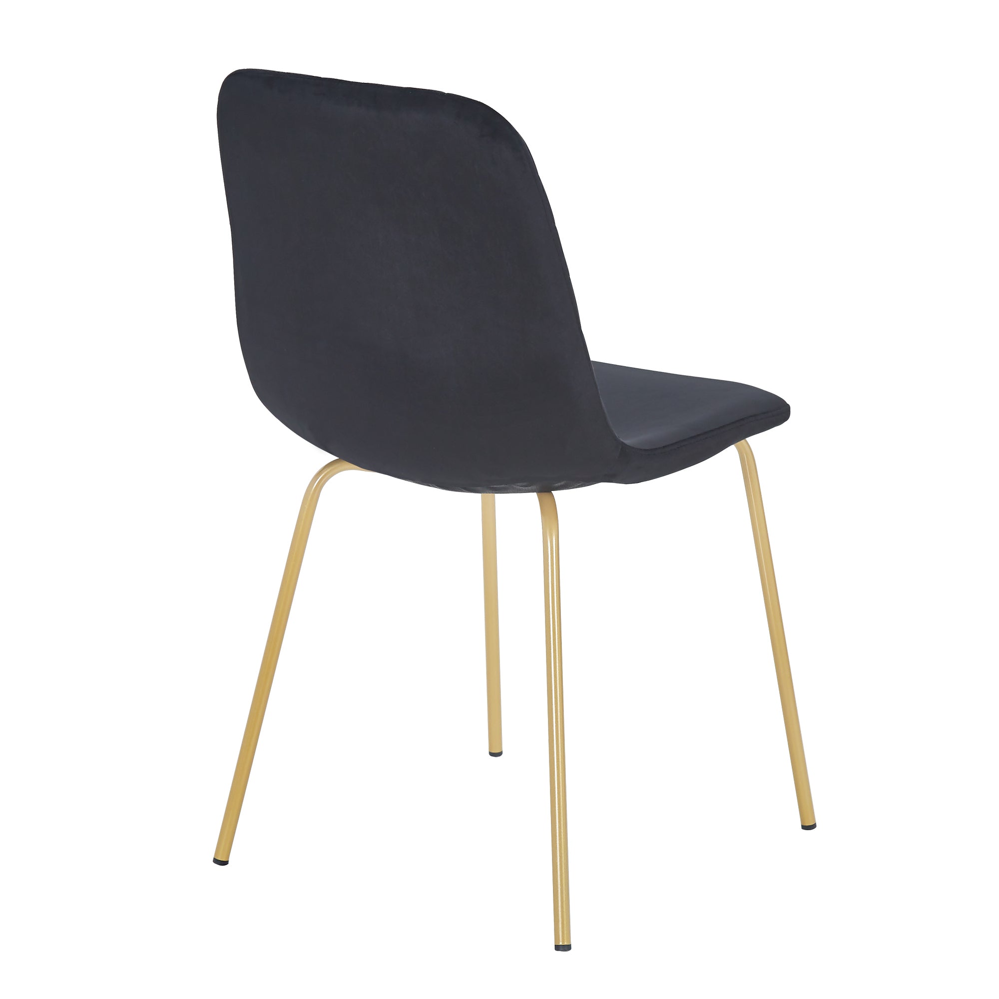 Set of 4 Black Dining Chairs