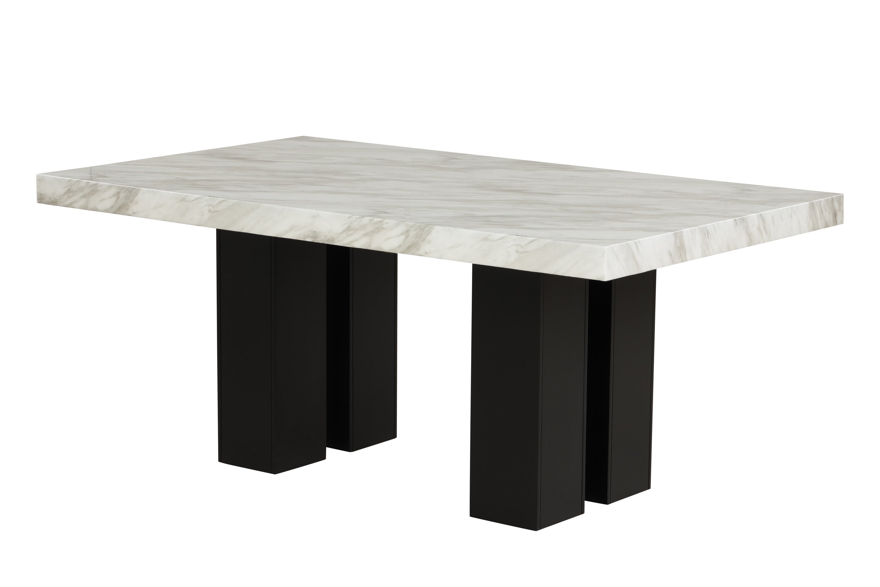 Faux Marble Dining Table