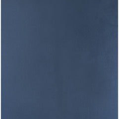 Armless Office Chair with Swivel - Twilight Blue Velvet & Chrome