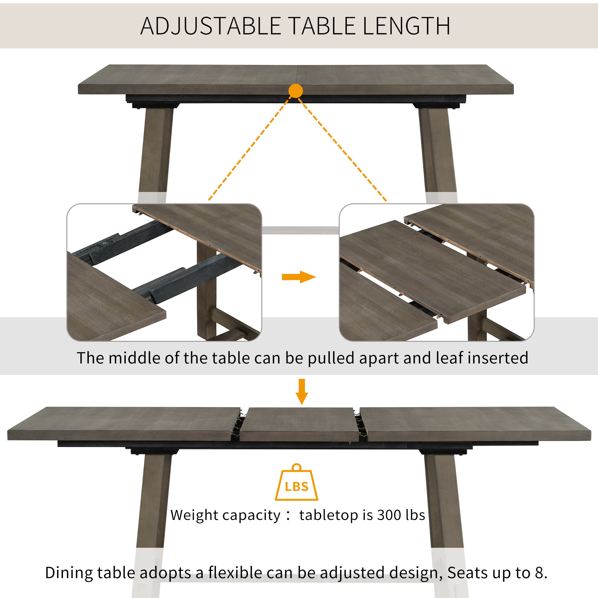 7-piece dining set