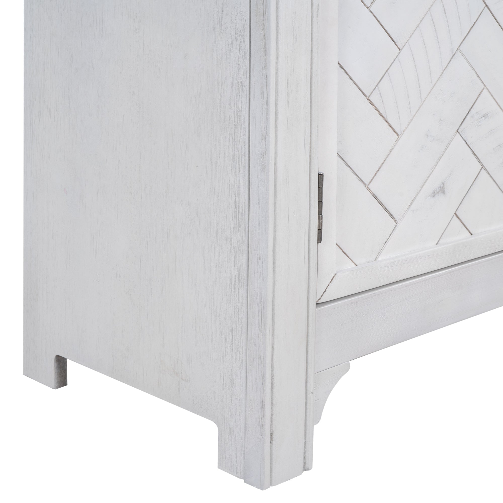 MAICOSY 2 Door 40" Acacia Wood Console