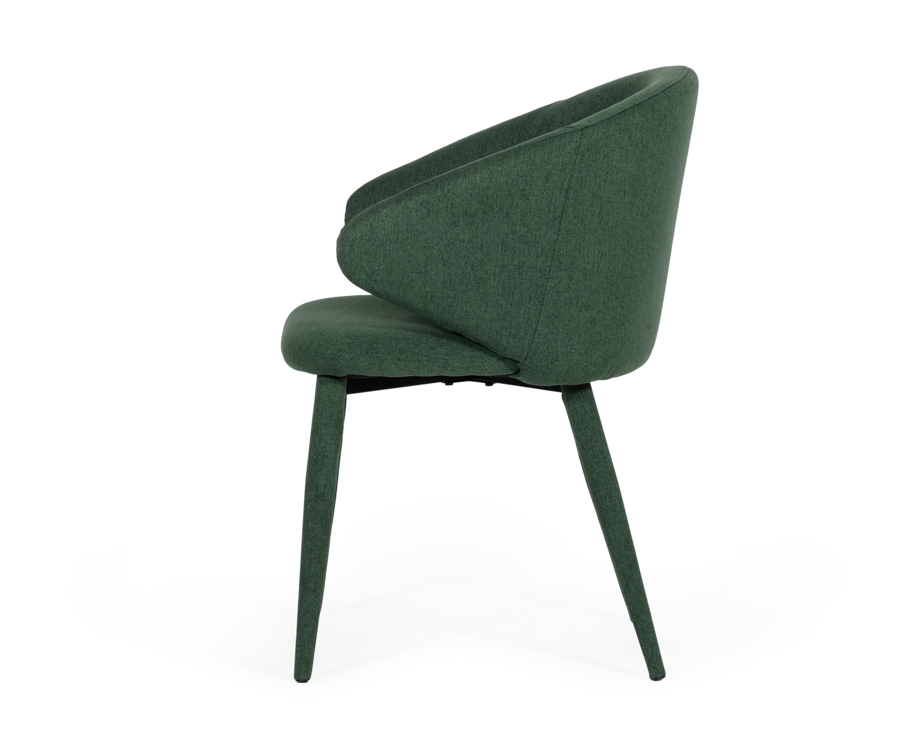 Modern Classic Green Dining Chair (Set of 2)