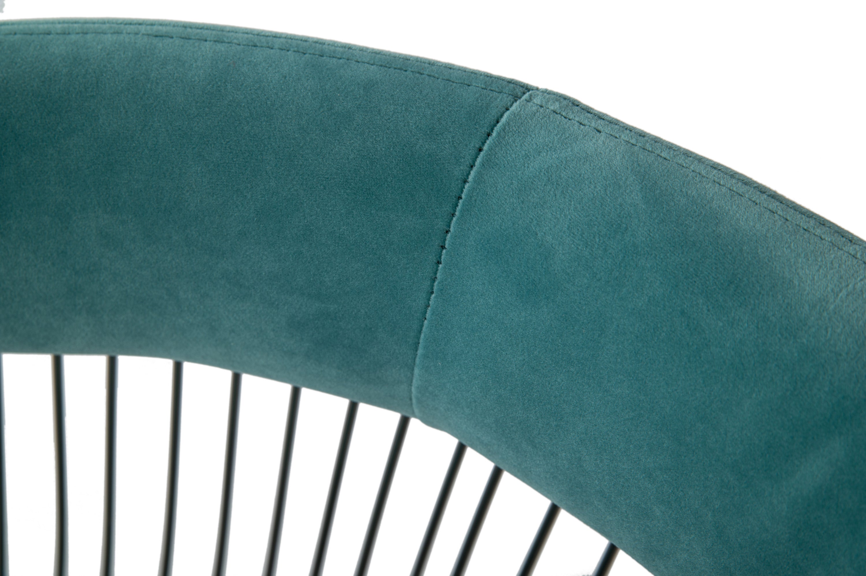 Teal Velvet Dining Chair