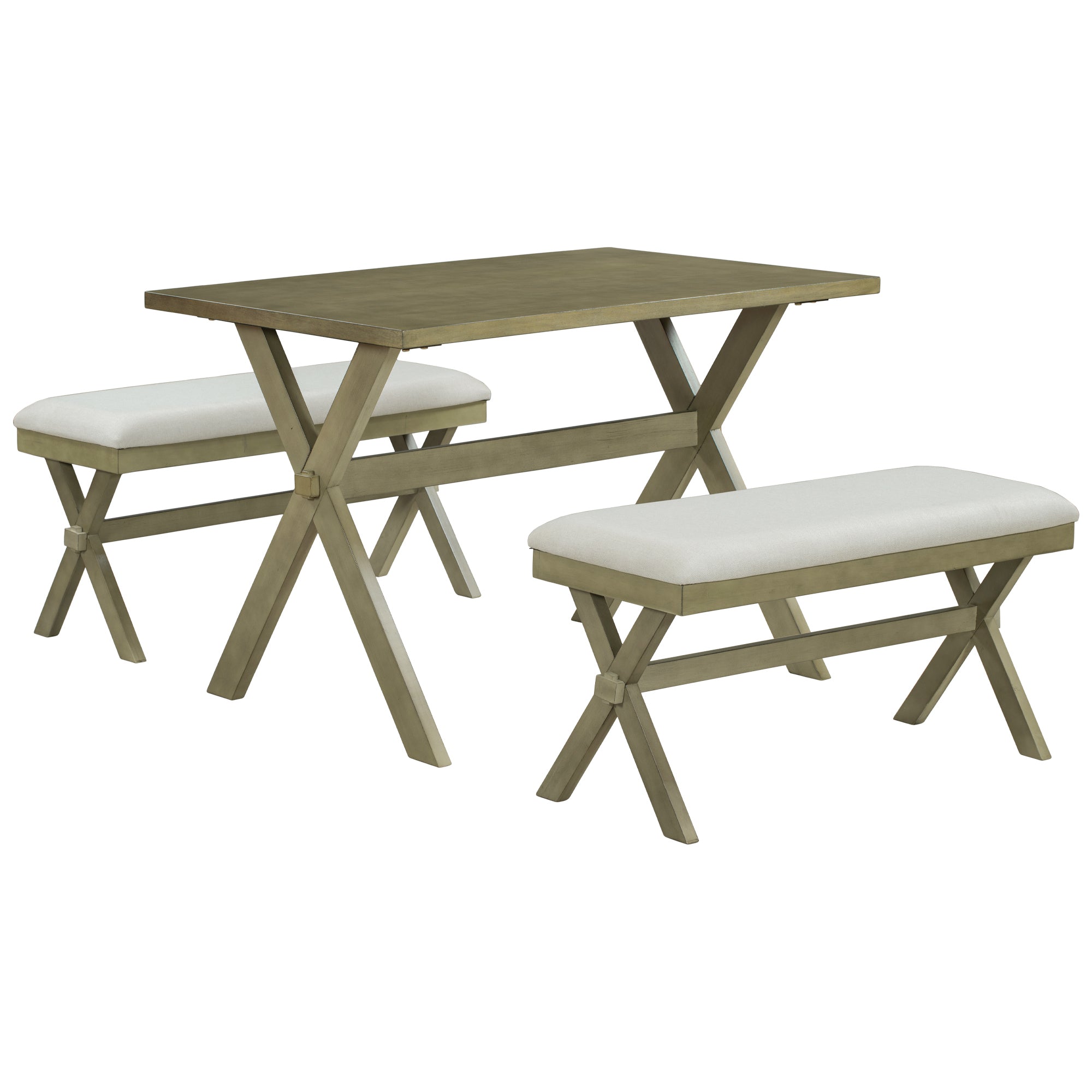 Rustic X-BASE Dining Tables