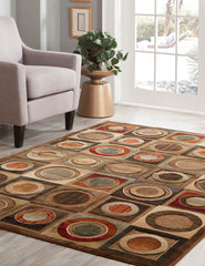 Black/Ivory Area Rug