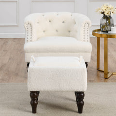 Modern Chesterfield Tufted Accent Chair