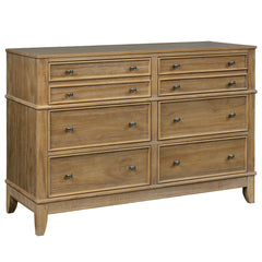 Hazel 6 Drawers Dresser Solid Wood - Natural