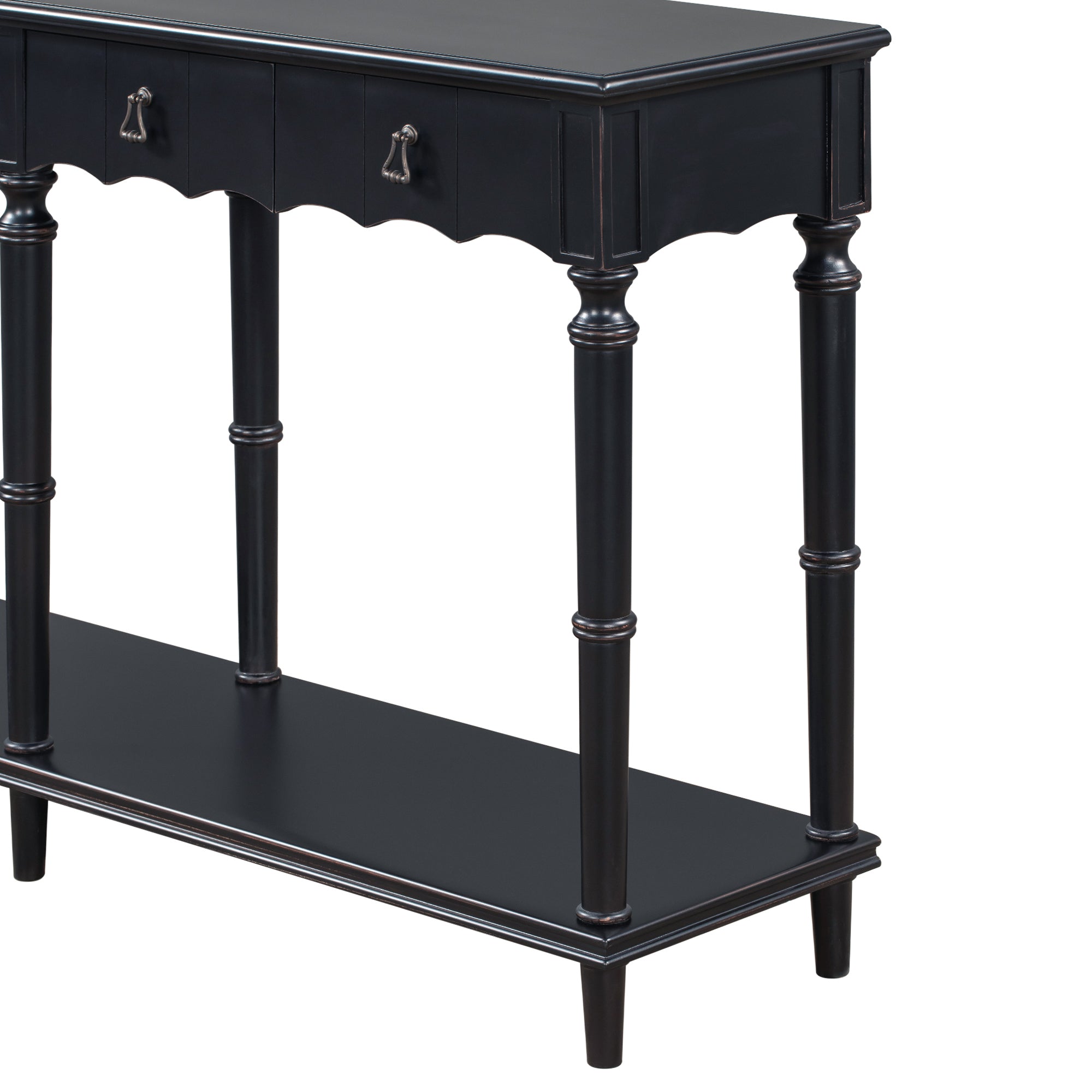Console table with 4 drawers