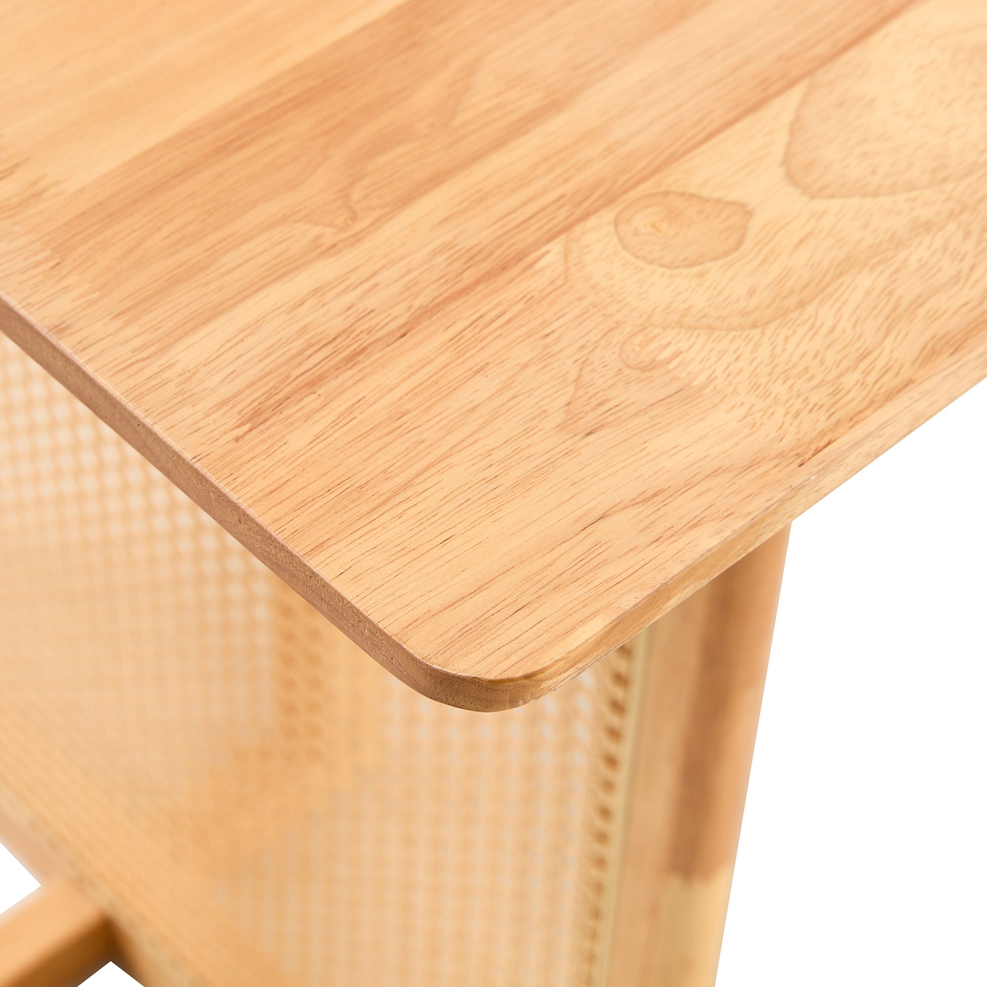 Retro Dining Table MDF Dining Table - Oak