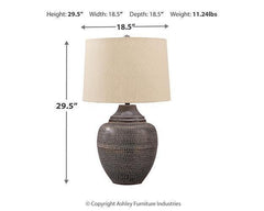 Rustic Table Lamp