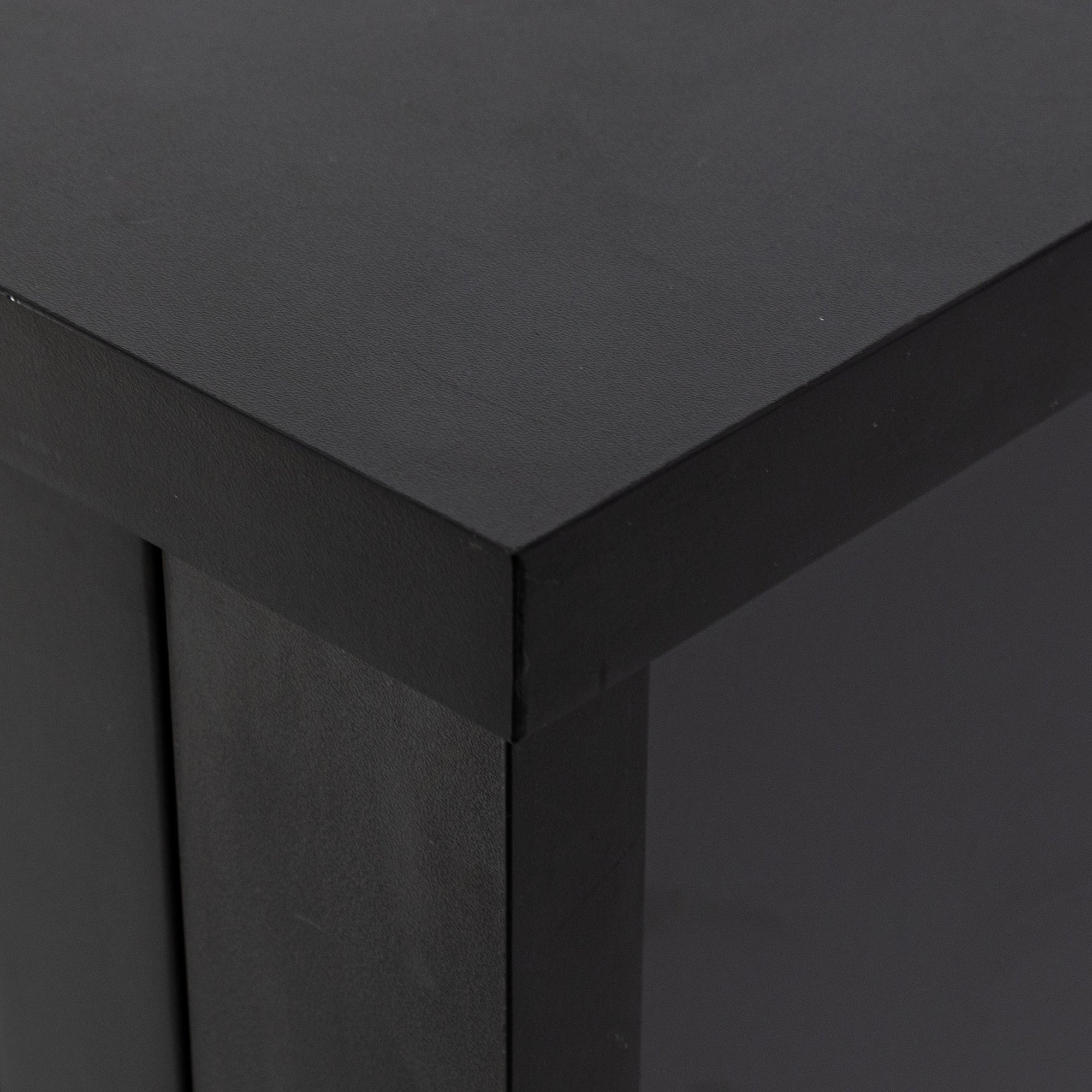 Retro Classic Style 6 Drawer - Black