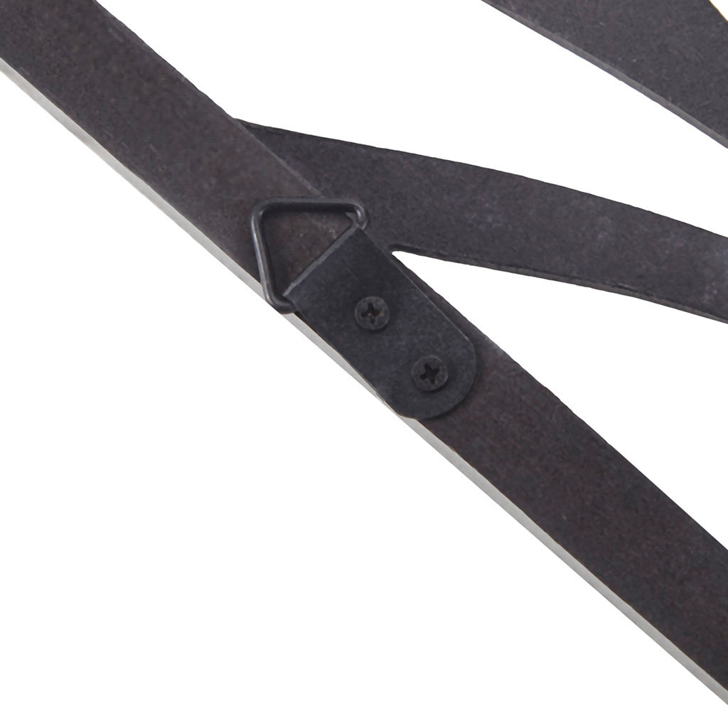 Florian Grey Laser Cut Wood 2-piece Panel Wall Decor Set - Grey