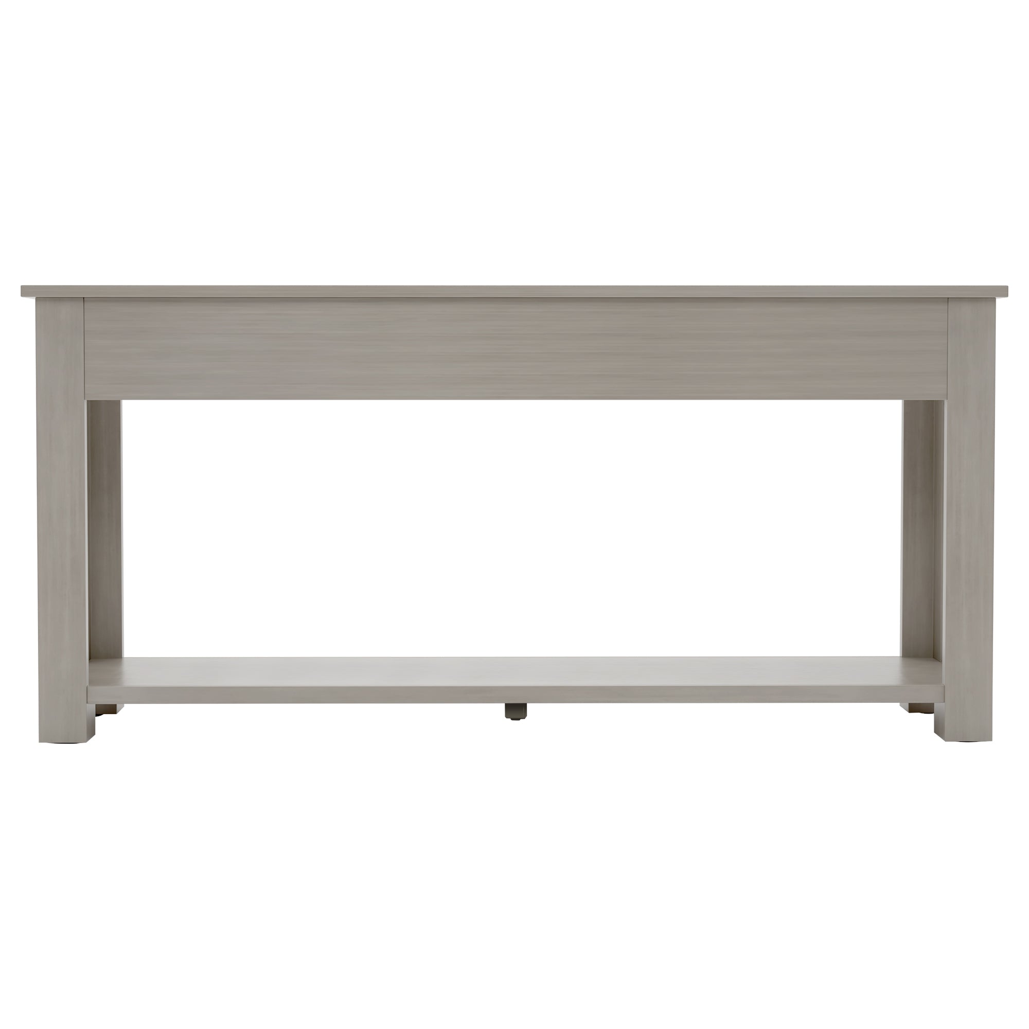 Console table with hidden storage