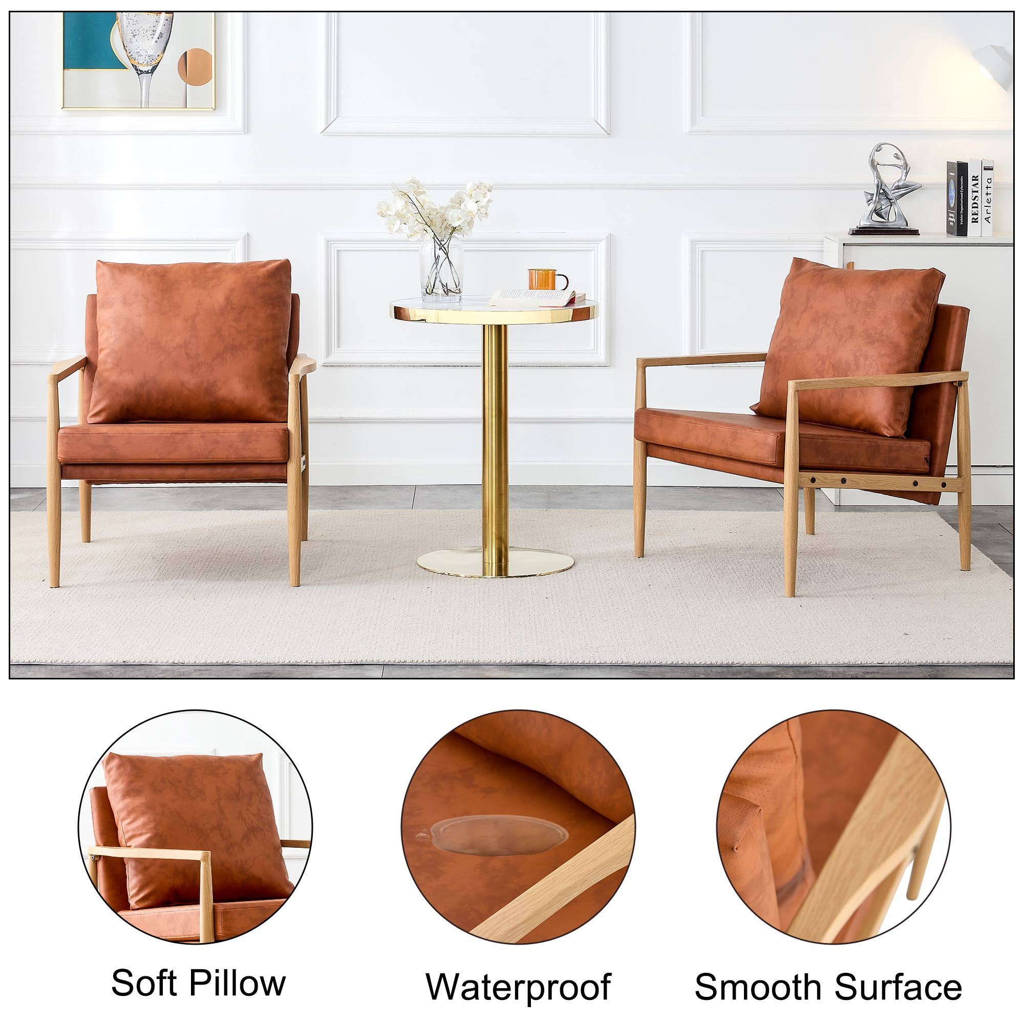 Brown Armchair 