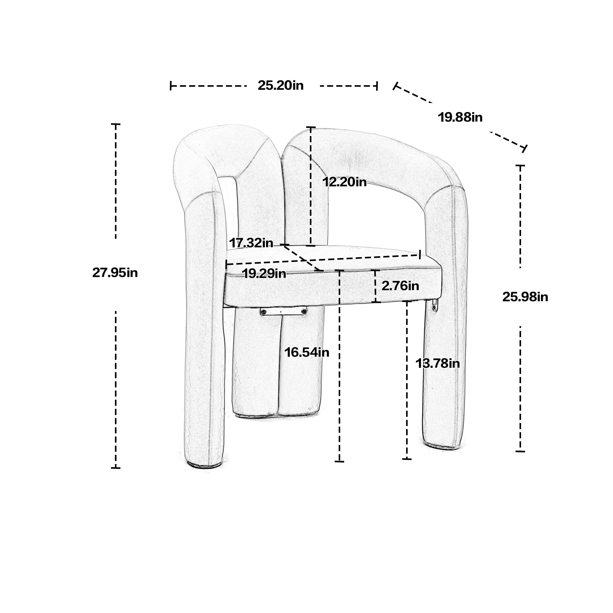 Contemporary Accent Chair