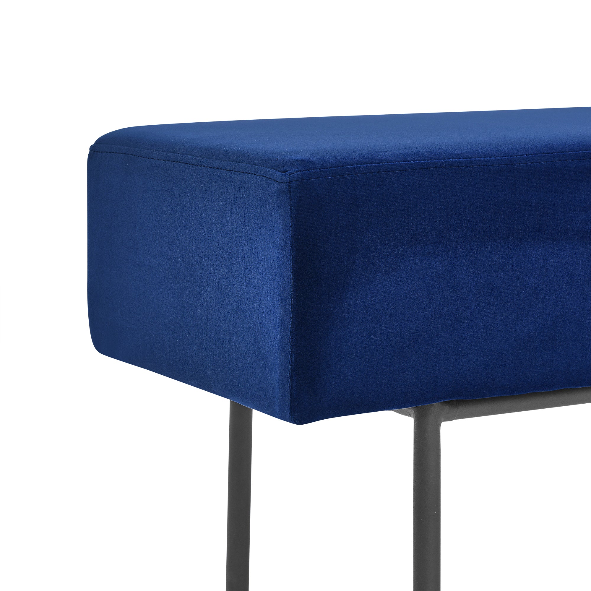 Blue Contemporary Bench