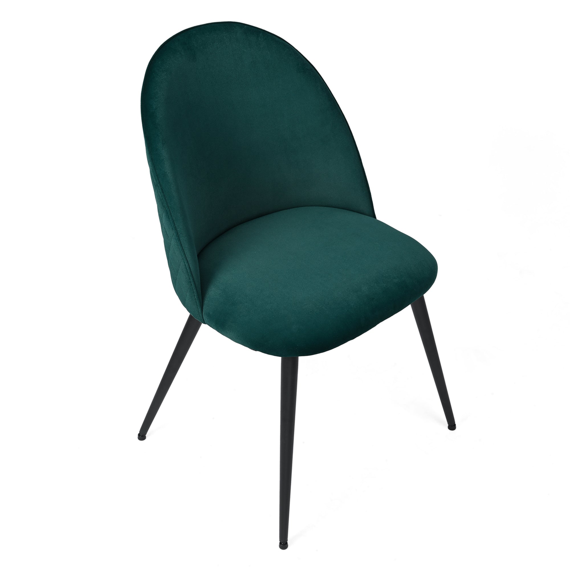 Velvet Metal Chair