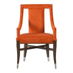 Modern Accent Chair Dining Chairs - Orange