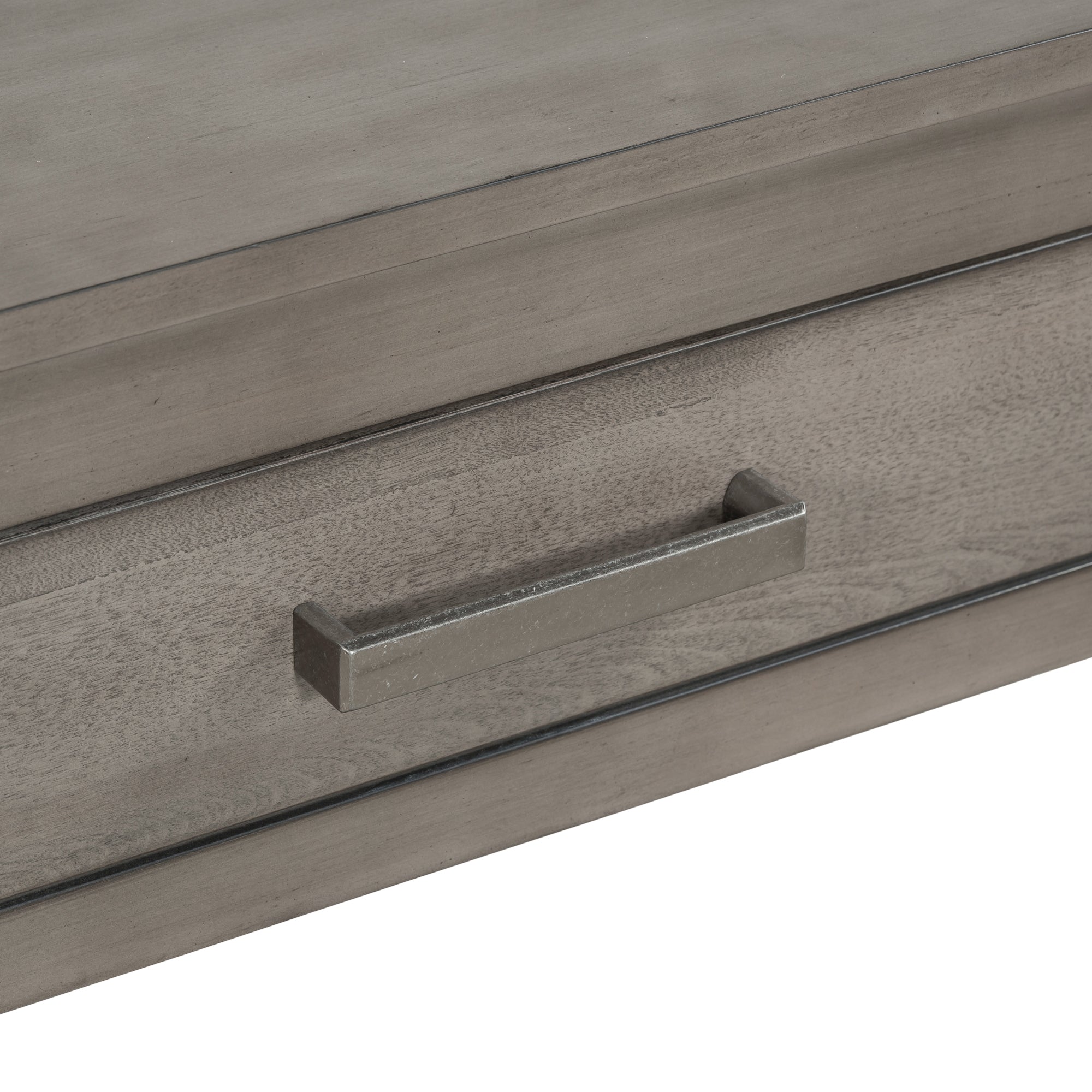 Contemporary 3-Drawer Console Table with 1 Shelf