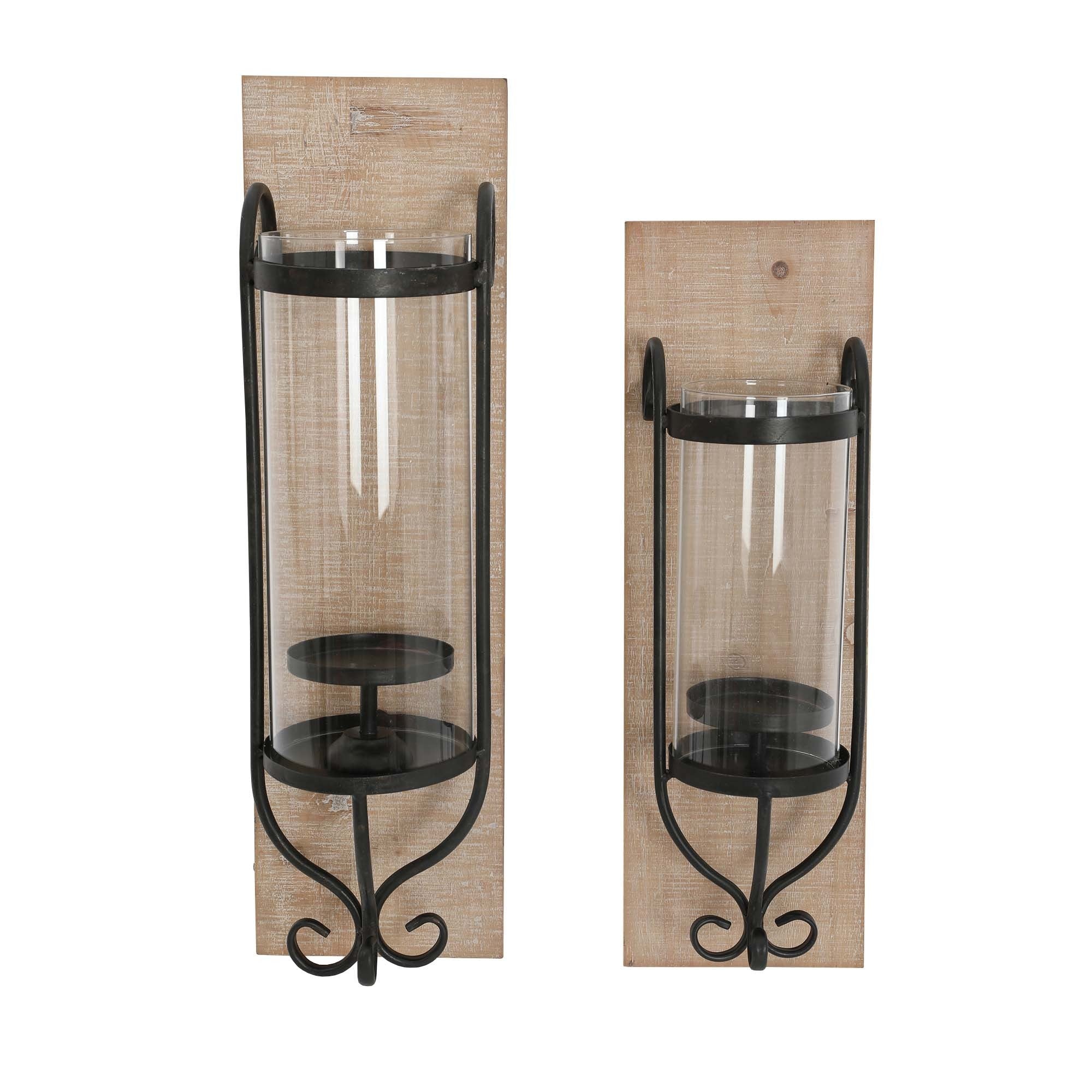 Wood Candle Holder 
