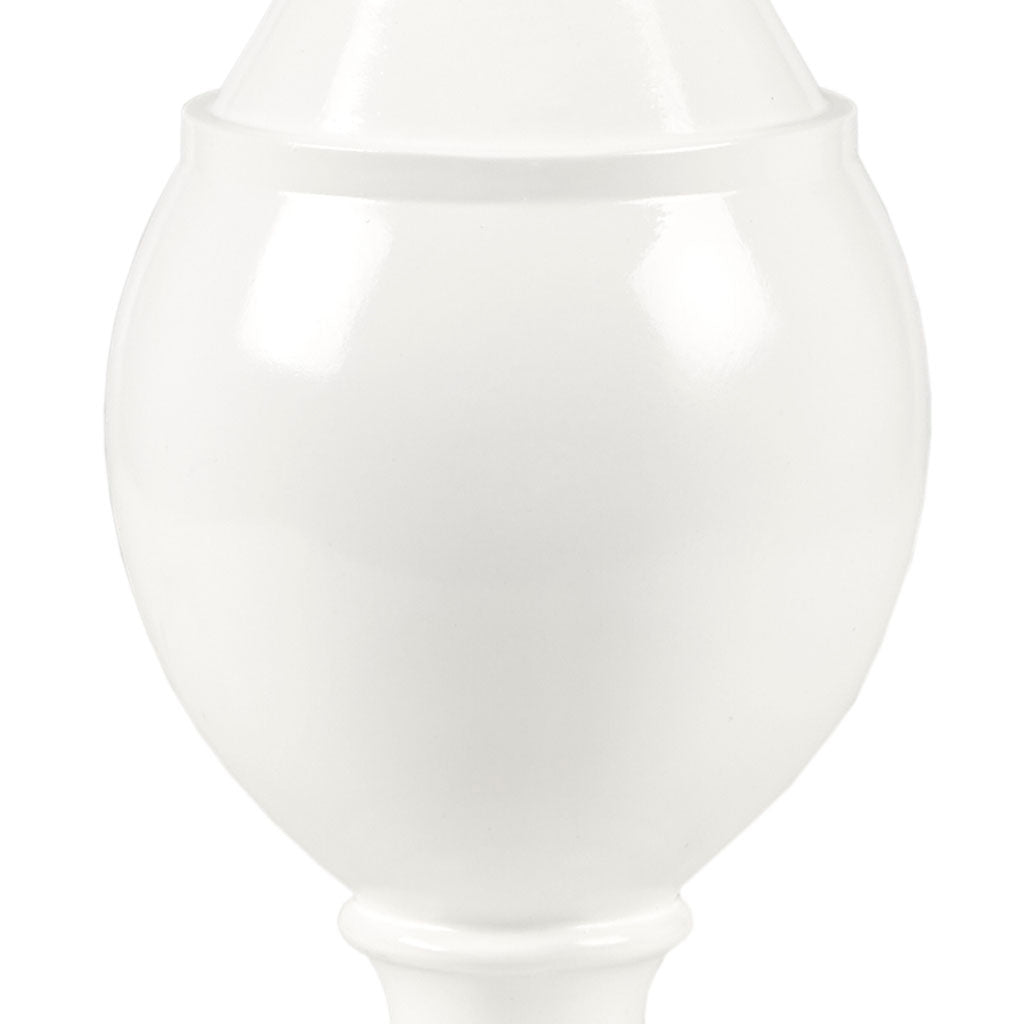 Blythe Resin Table Lamp - White