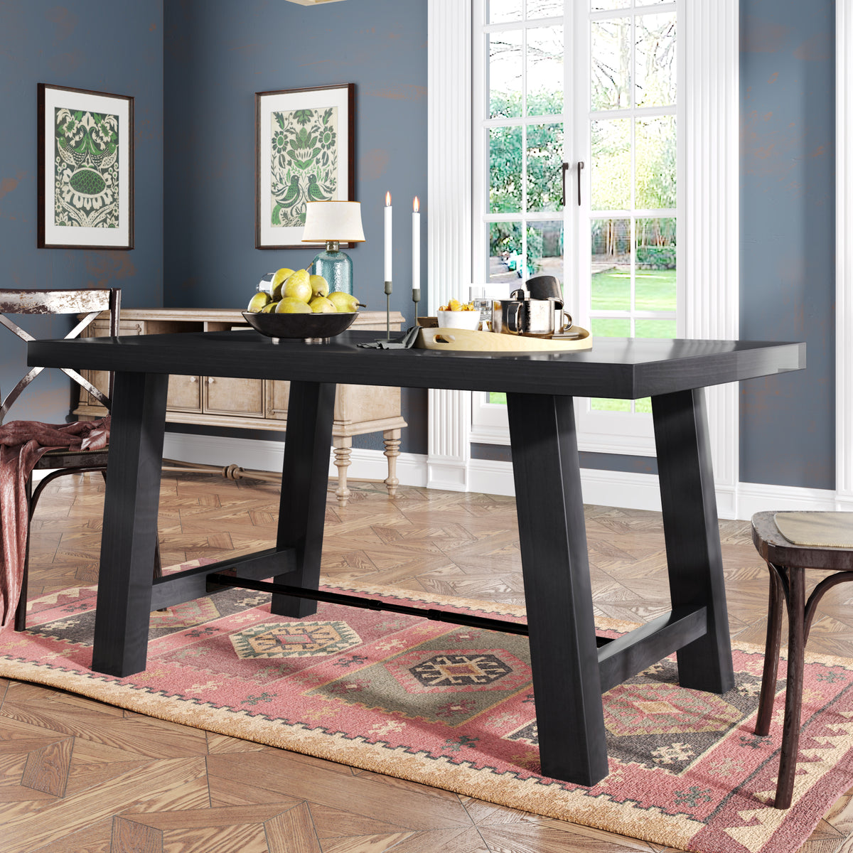 Dining Rectangular Table, Seats up to 6 - Espresso