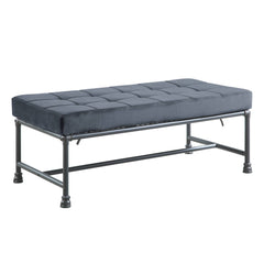 Gray Finish Bench