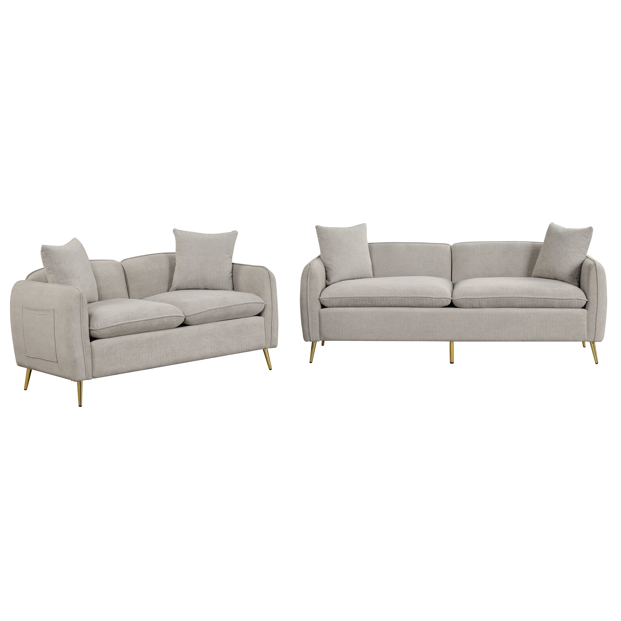 Velvet Upholstery Sofa