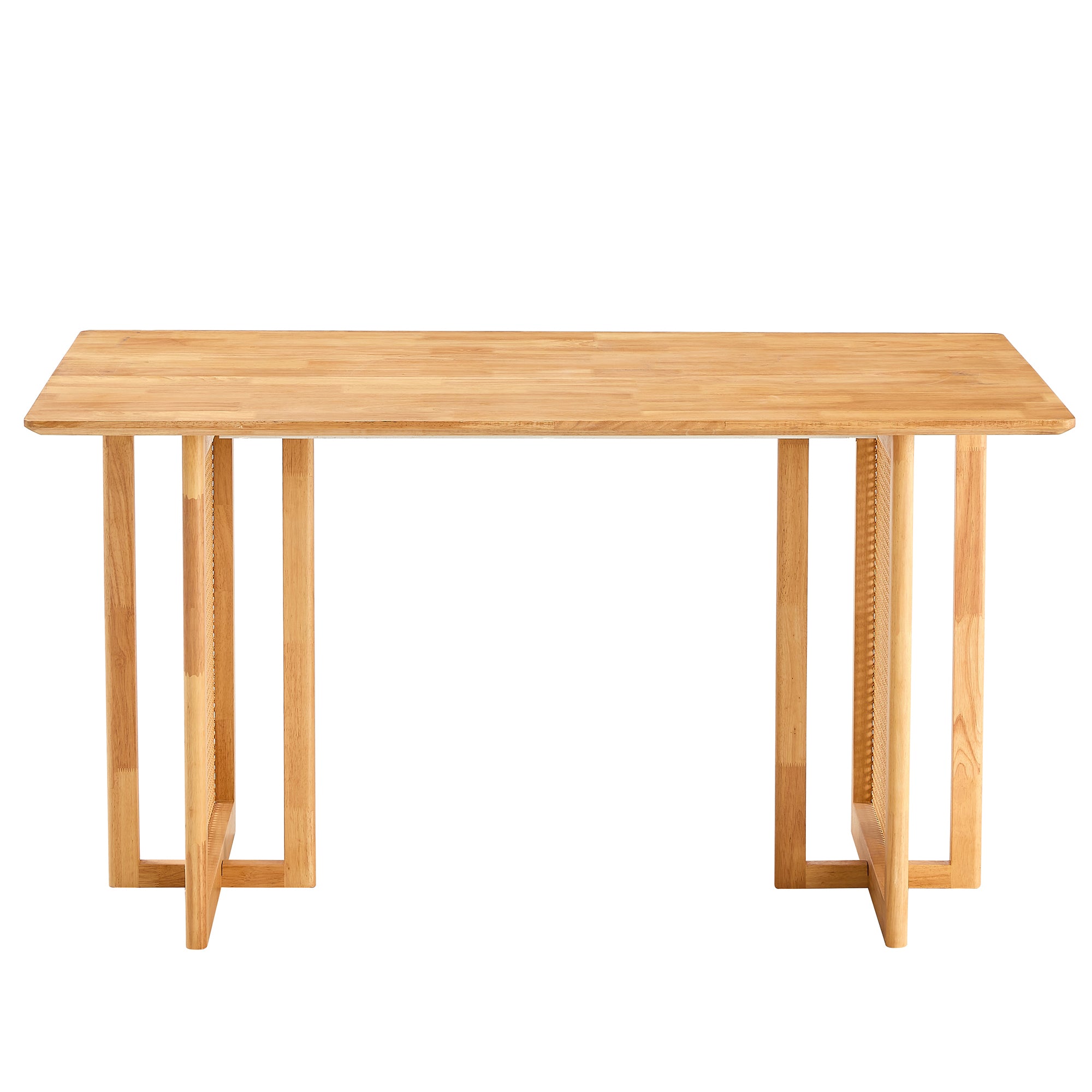 Retro Dining Table MDF Dining Table - Oak