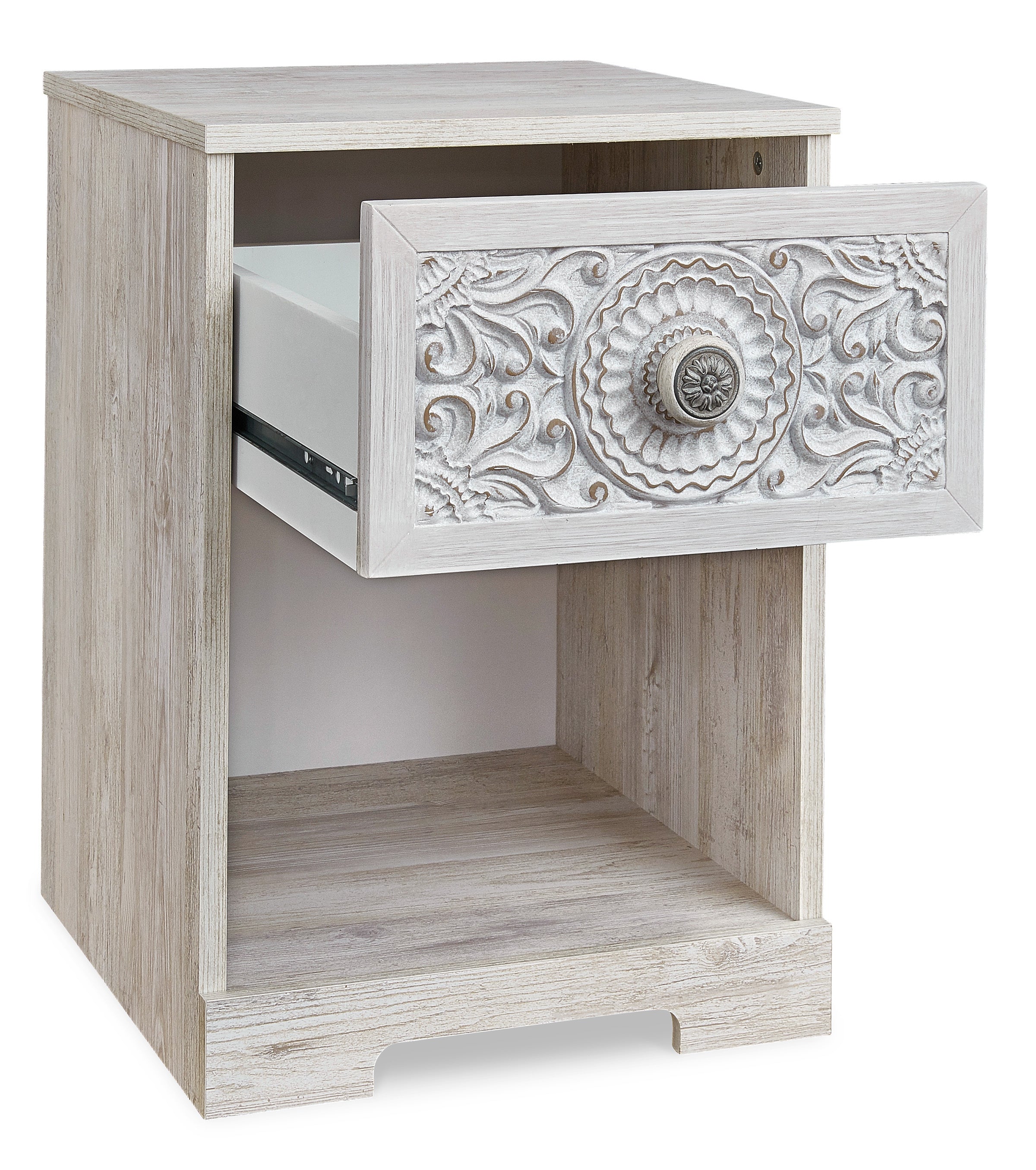 Whitewash Nightstand