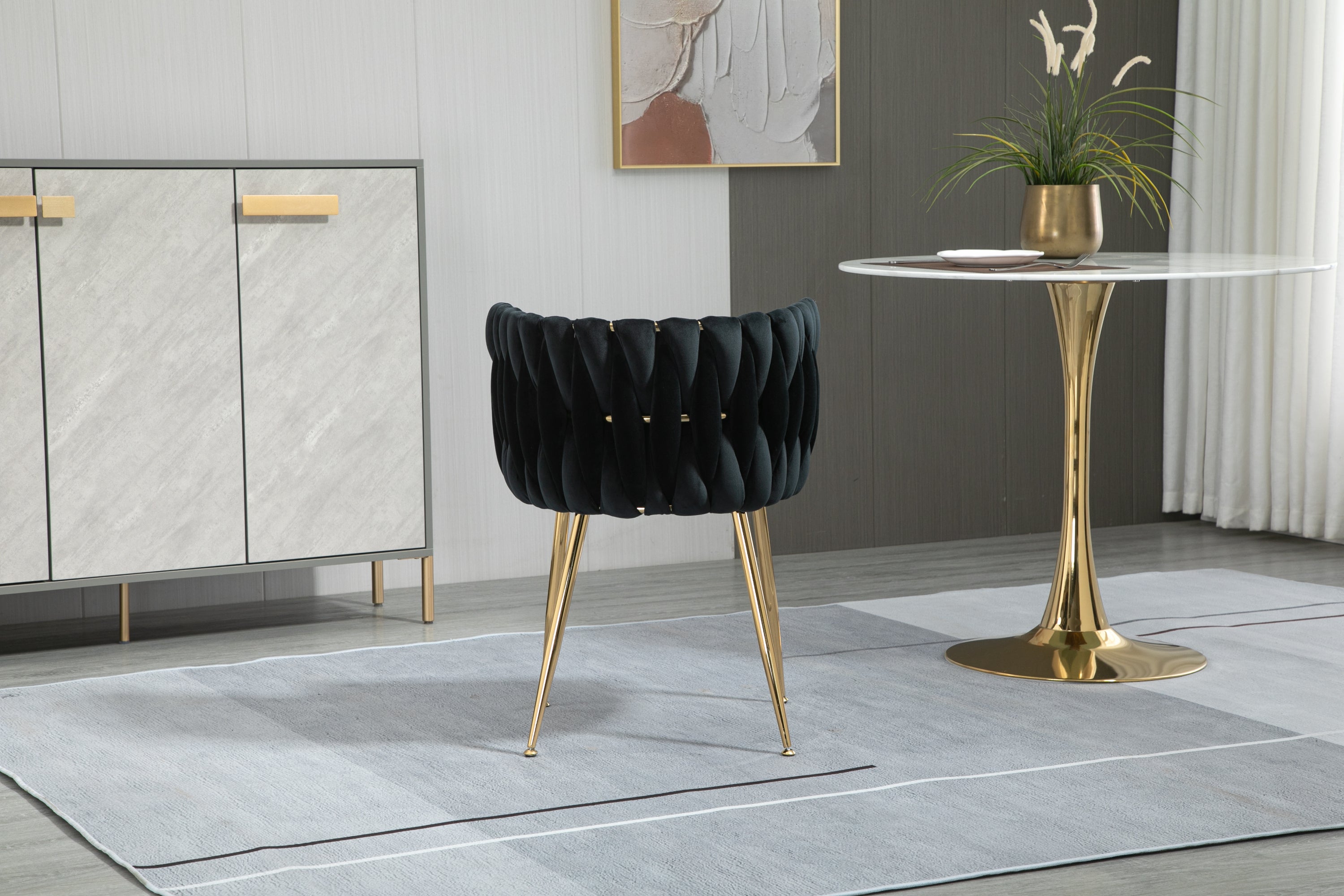 Sleek Black Chairs