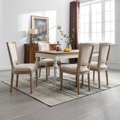 French Cream Linen Set