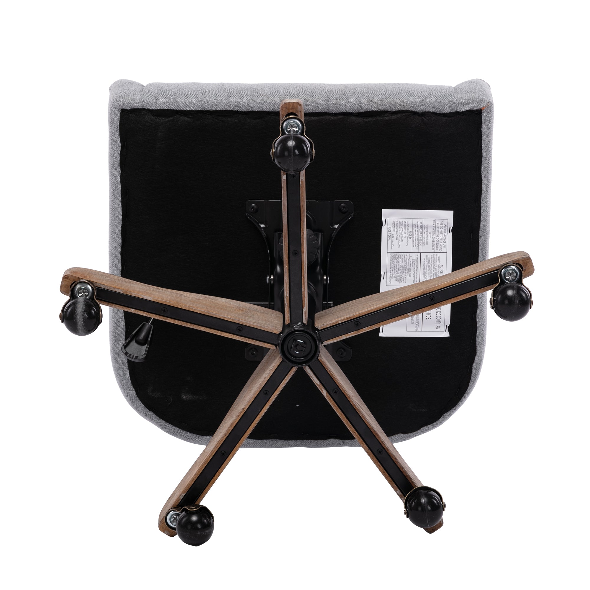 Swivel Shell Chair - Grey