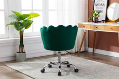 Modern Swivel Shell Chair - Green