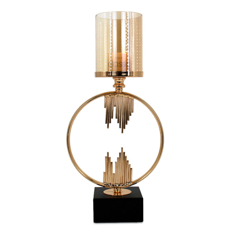 Luxury Golden Candle Holder