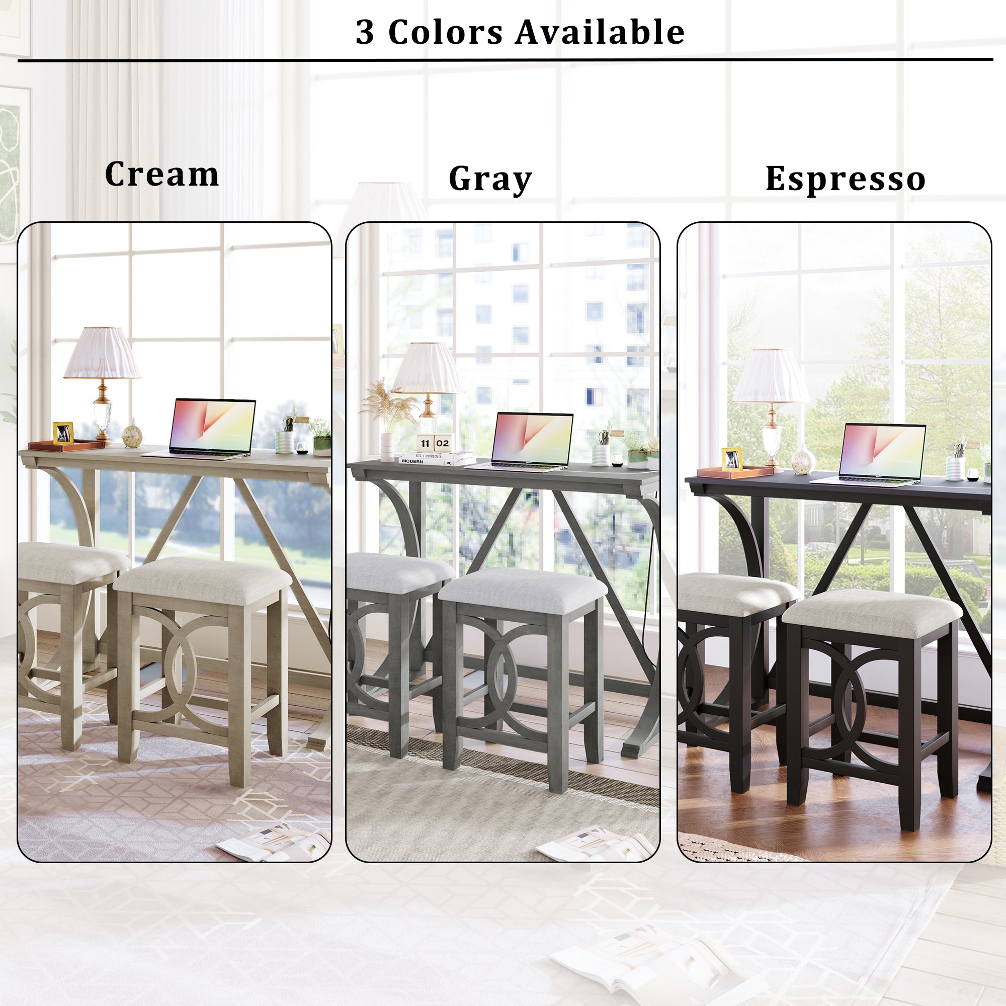 3-Piece Farmhouse Dining