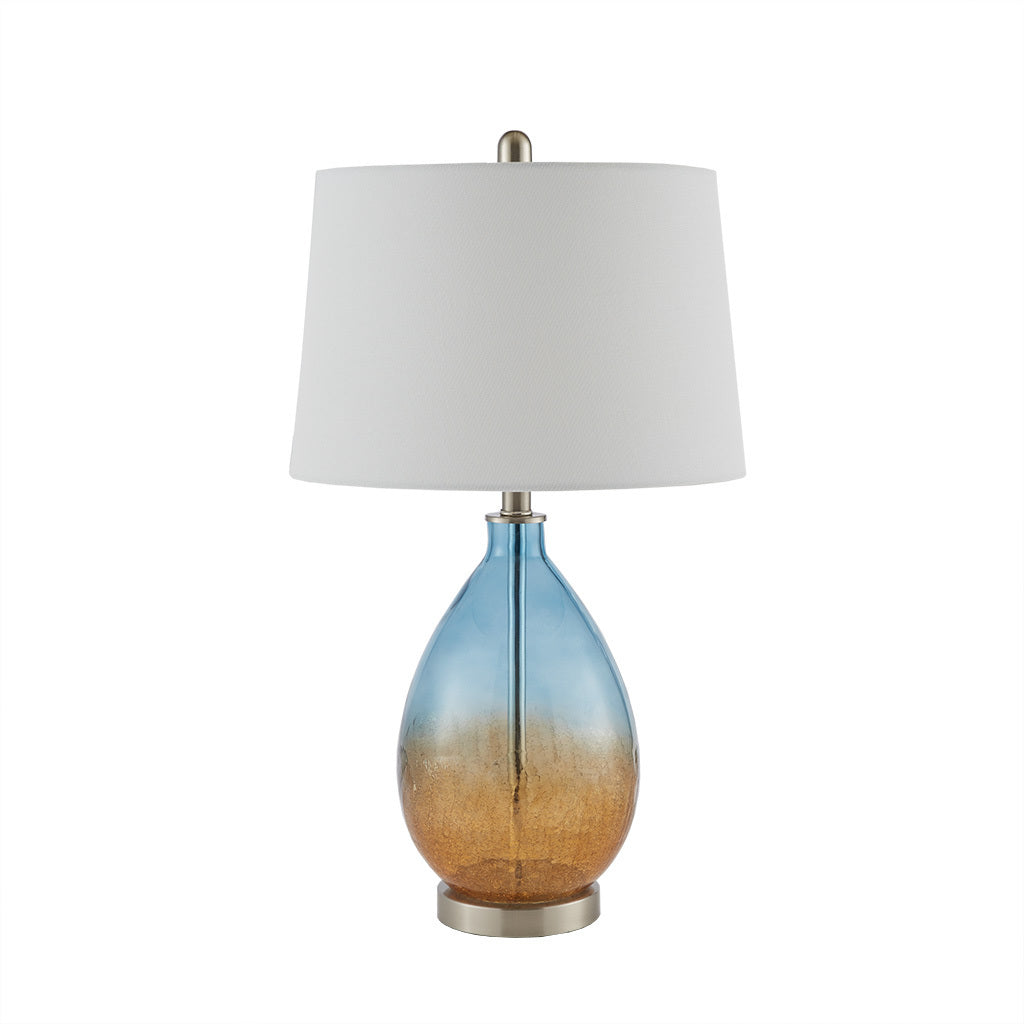 Ombre Glass Table Lamp (Set of 2) - Blue