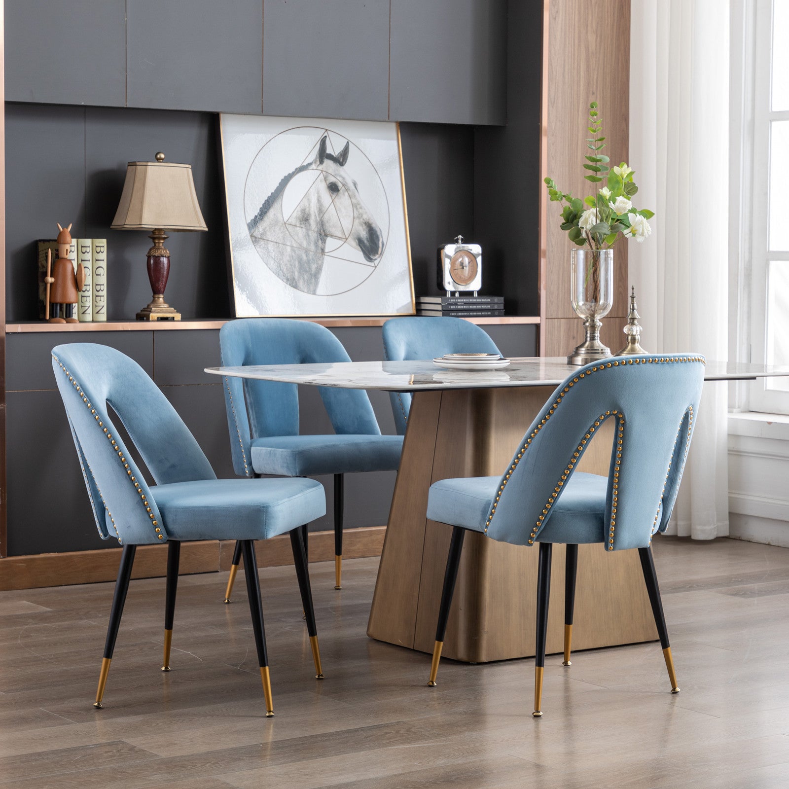 Light Blue Chairs