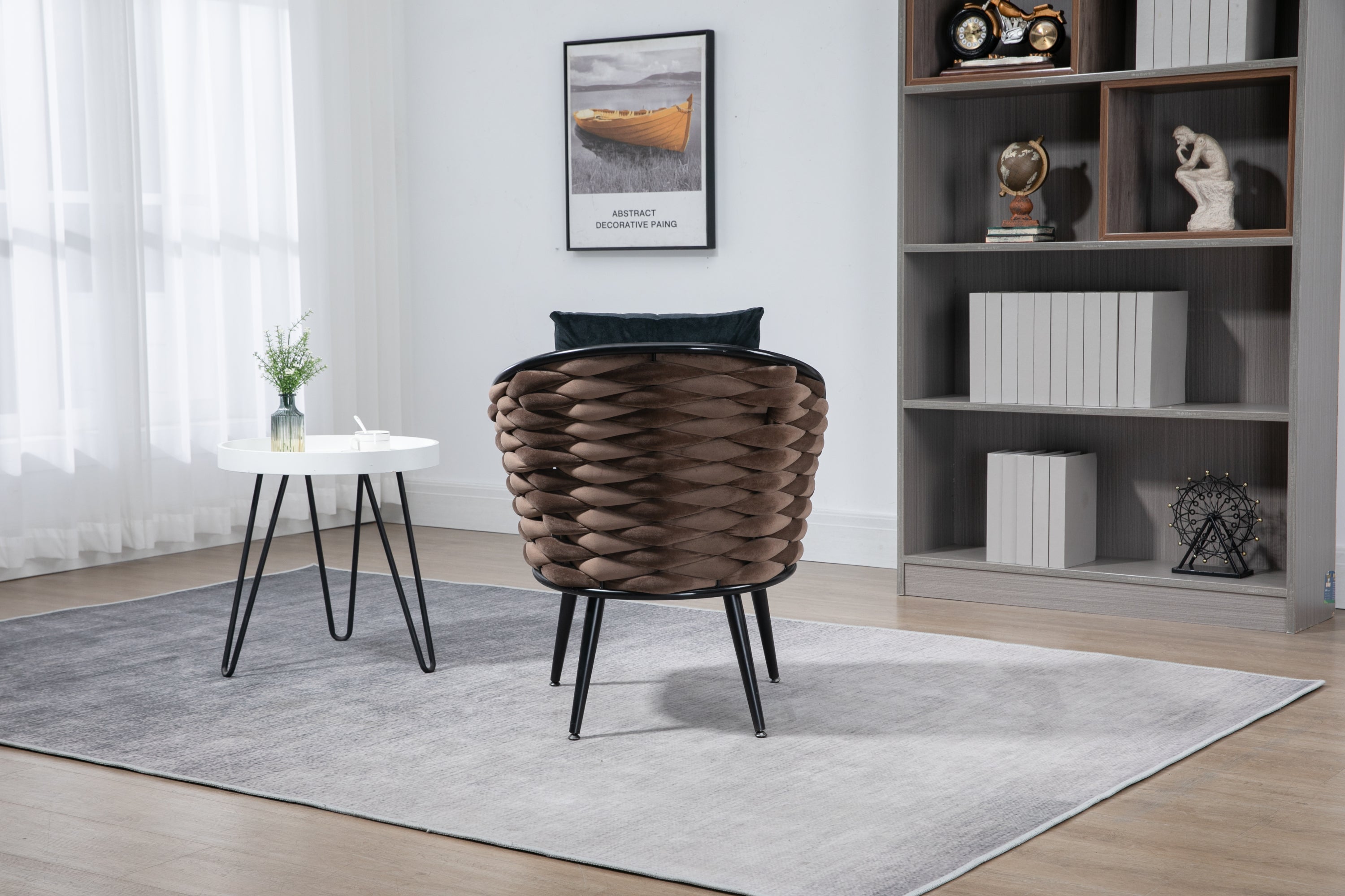 Accent Chair Upholstered Armchair Tufted